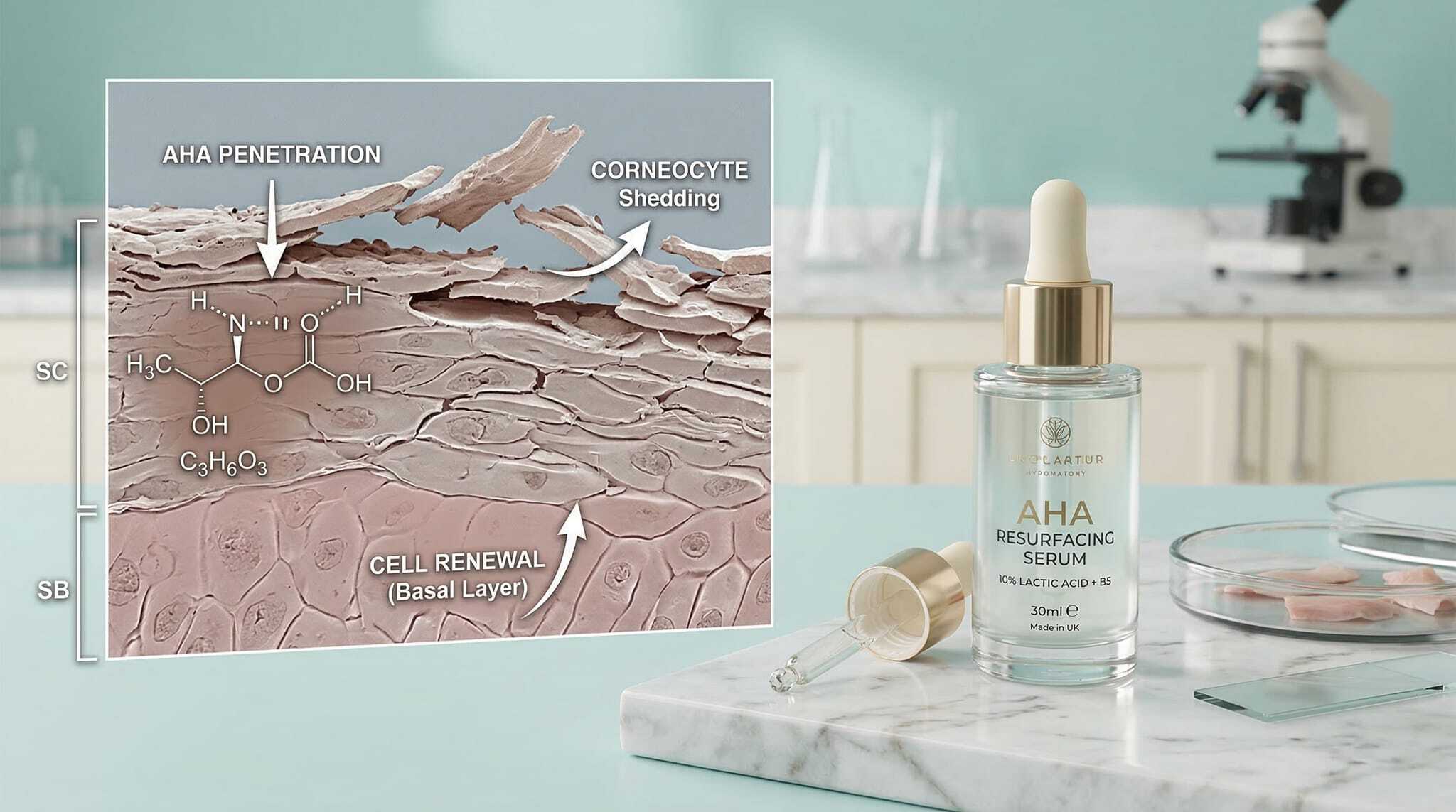 Lactic Acid for Skin: The Anti-Aging AHA That Exfoliates, Brightens, and Firms