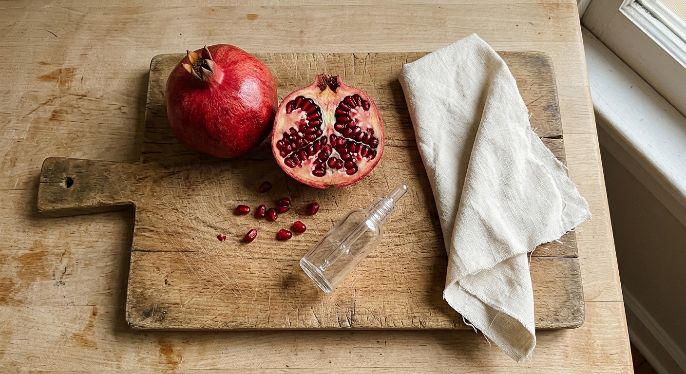 Pomegranate Seed Oil for Skin: What Punicic Acid Actually Does, According to the Research