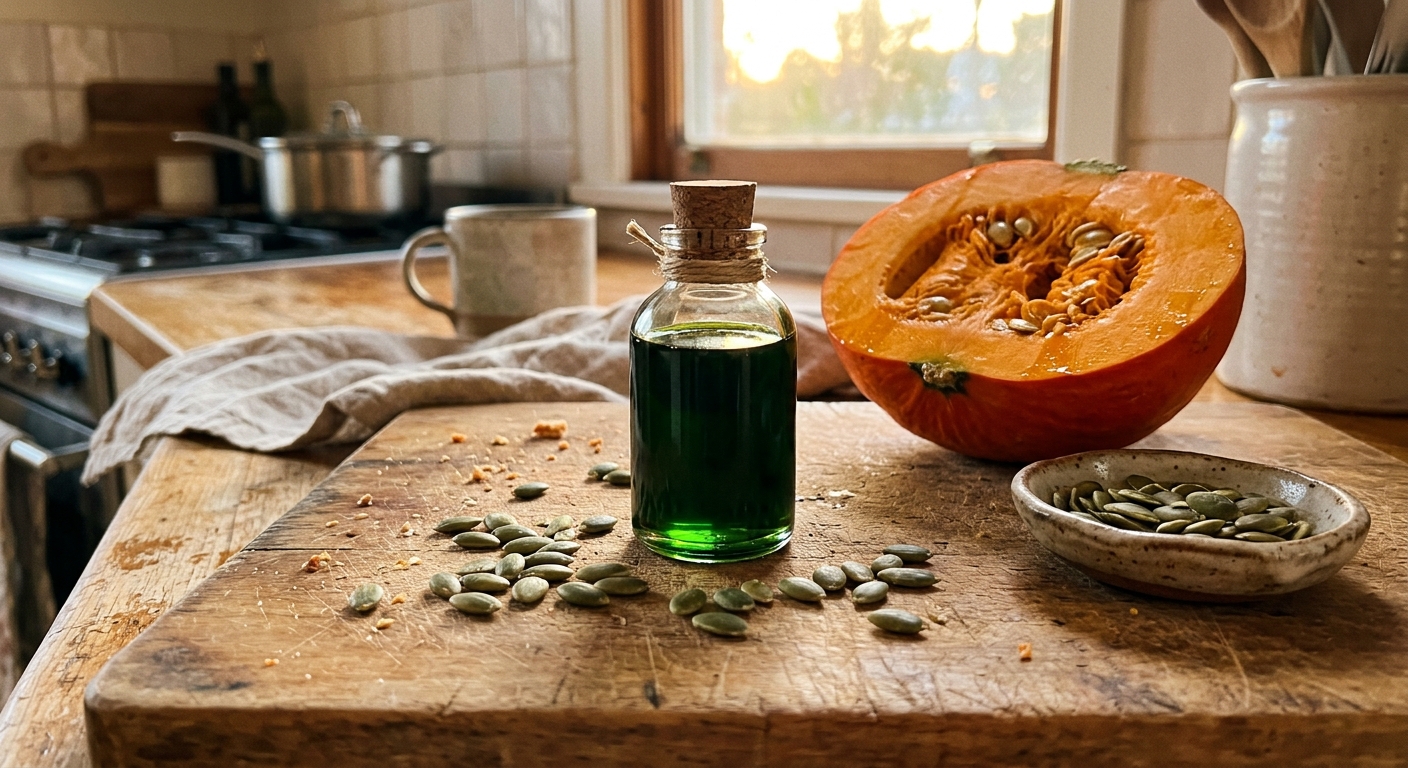 Pumpkin Seed Oil for Skin: What the Science Actually Shows (and What It Doesn't)