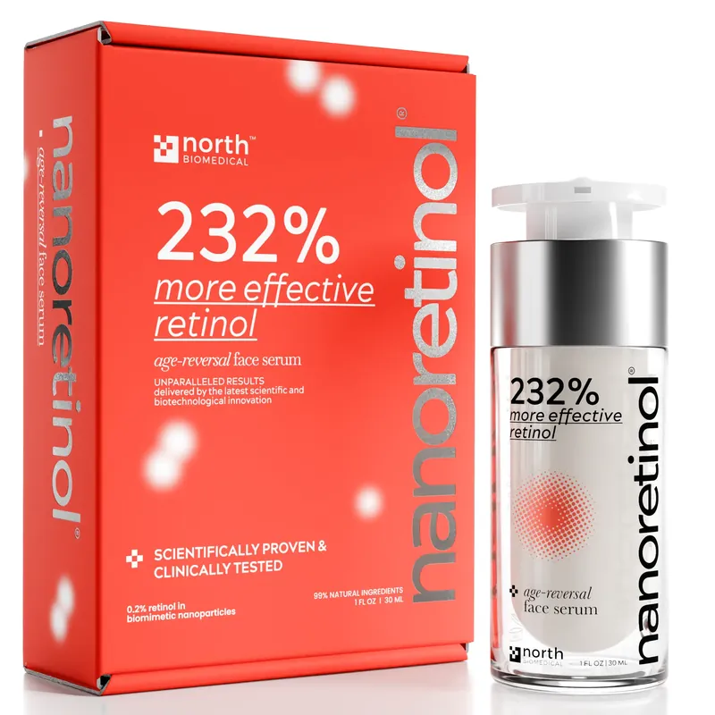 Nanoretinol® serum and box